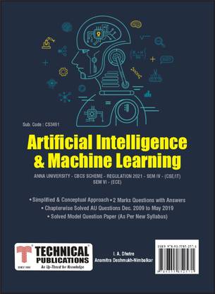 Artificial Intelligence and Machine Learning for BE Anna University R21CBCS (IV - CSE / IT - CS3491)