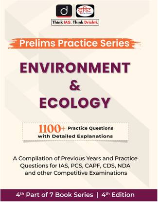 DRISHTI PPS Environment & Ecology 4th Edition| Prelims Exam Books