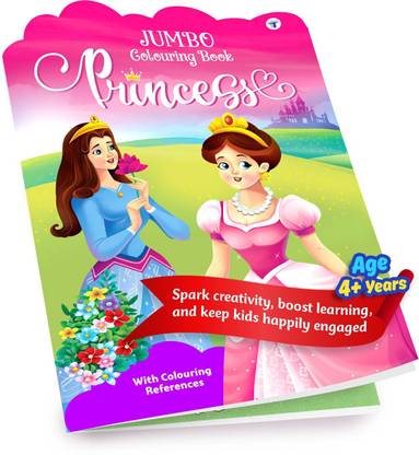 Jumbo Princess Colouring Book (Editioni)