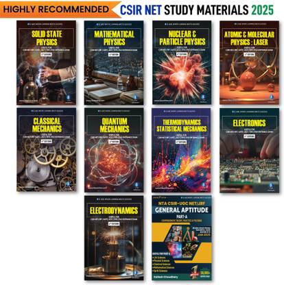 CSIR NET Physical Science  - Physics Complete Study Materials with Theory & Practice Notes (10 Books )| Solved Papers with Detailed Solution | Previous Year Questions - PYQ | Best Seller Concept Books for NTA CSIR UGC NET/JRF, GATE, SET & TIFR Physics Examinations in India | Reference Guide for BSc and MSc | IFAS Publications