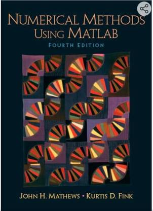 Numerical Methods Using Matlab 4e