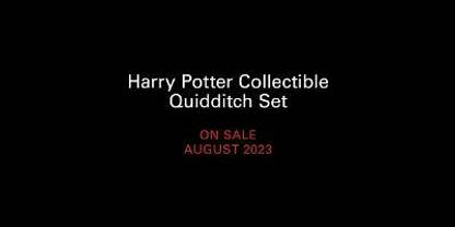 Harry Potter Collectible Quidditch Set (Includes Removeable Golden Snitch!)