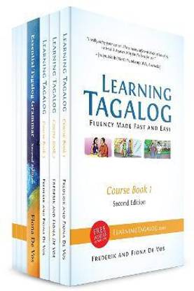Learning Tagalog - Fluency Made Fast and Easy - Complete Course (7-Book Set) B&W + Free Audio Download