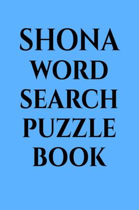SHONA word search puzzle book