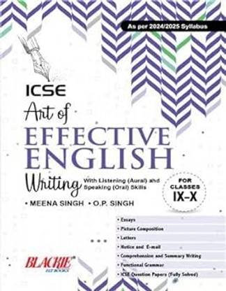 Icse Art Of Effective English Writing For Classes 9-10 (As Per 2025/2026 Syllabus)