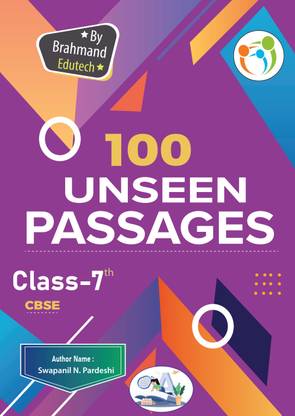 100 English Unseen Passages for Class 7 CBSE