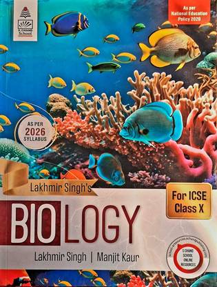 Lakhmir Singh’s Biology Icse Class 10 (As Per 2026 Syllabus) Nep 2020