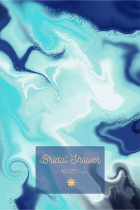 Bridal Shower  - Guest Book for The Bride To Be