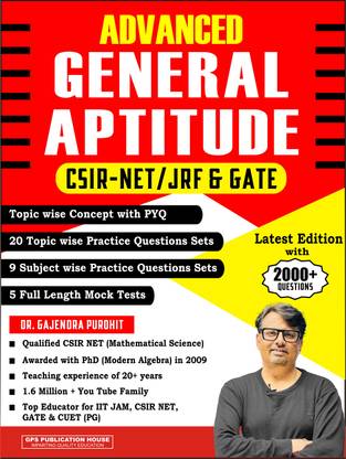 Combat Test Series General Aptitude for CSIR NET, GATE & CUET