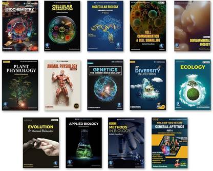 CSIR NET Life Science - 2025 (Set of 14 Books) | Best Seller CSIR NET Life Science Book for NTA UGC CSIR NET JRF LS, GATE, DBT, ICMR, SET & BARC | Complete Theory & Practice Study Material Useful for BSc & MSc Life Science Exams | IFAS Publications