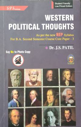 Nep Second Semster Western Political Thoughts Course Core Paper -3