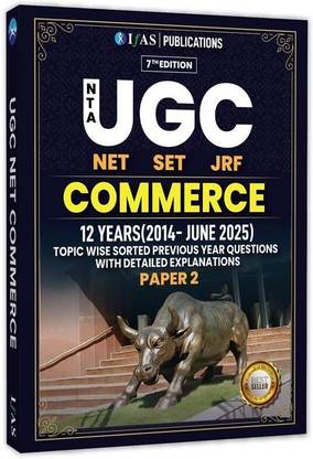 UGC NET Commerce Books 2025  - Paper 2 | 12 Year's Previous Year Solved Papers (2014 – June 2025) with Detailed Explanations | Topic Wise and Chapter Wise Question Bank | Best Seller Previous Year Question Paper PYQ Book for NTA UGC NET/JRF and SET Commerce Examinations in India | Two Brothers Publications