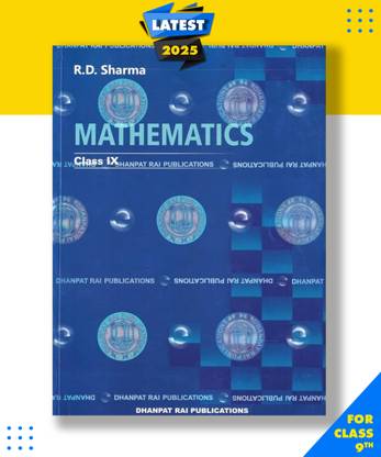 R D Sharma Mathematics Class 9 with MCQ in Mathematics -CBSE India, RD Sharma|New Latest Edition For 2025-2026