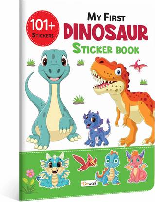My First Dinosaur Sticker Book with 101+ Stickers