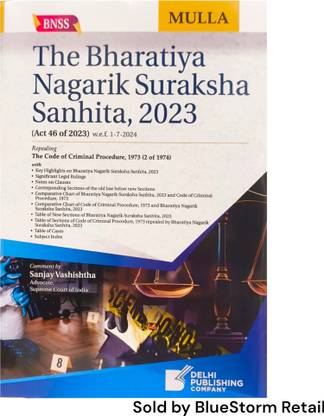 The Bharatiya Nagarik Suraksha Sanhita, 2023 (Act 46 of 2023) - Edition 2025 - Delhi Publishing Company