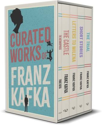 Curated Works of Franz Kafka 5 Books Set (Letters To Milena,Short Stories,The Castle,The Metamorphosis,The Trial)