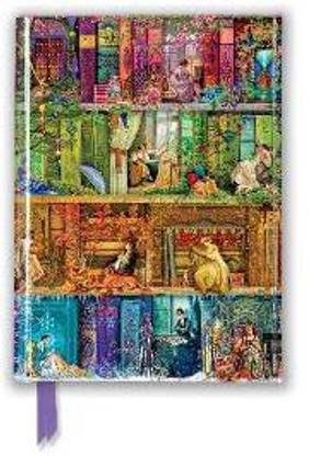 Aimee Stewart: A Stitch in Time Bookshelf (Foiled Pocket Journal)