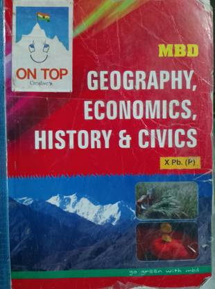 Social studies MBD Guide for 10th class - Punjabi Medium guide/Book for 10th class- 2nd hand book for all aindian tough Exam.- KinGerBooKs