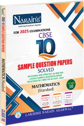 CBSE Sample Question Papers Class X Mathematics (Standard) (For Board Exams 2025)