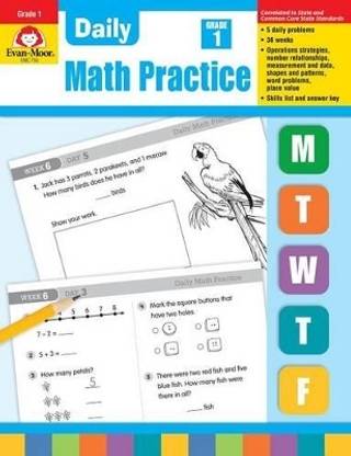 Daily Math Practice, Grade 1 Teacher Edition