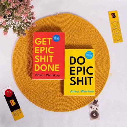 COMBO OF GET EPIC SHIT DONE AND DO EPIC SHIT - BEST QUALITY BOOKS  (Paperback, ANKUR WARIKOO)