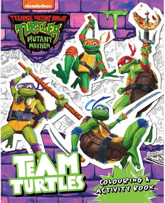 Teenage Mutant Ninja Turtles Mutant Mayhem - Activity Fun Pack | Activity book |Turtles books | TMNT | Activity and Sticker Books