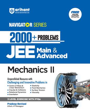 Arihant Navigator Series-Problem Books for JEE Main & Advanced | 2000+ Problems for Mechanics II With 3 Level Exercise with PYQs and FREE Online Support | For Exam 2025-26