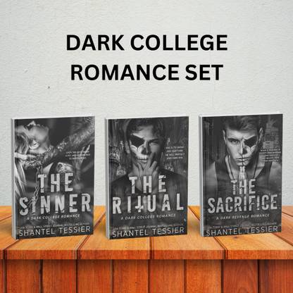 DARK COLLEGE ROMANCE SET | (THE RITUAL, THE SINNER, THE SACRIFICE) | 3 BOOKS COMBO | DARK ROMANCE | ENGLISH | PAPERBACK