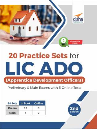 20 Practice Sets for Lic ADO (Apprentice Development Officers) Prelimi