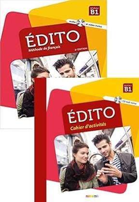 Edito 3-B1 Textbook+Workbook+CD+DVD (2 Book Set)