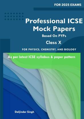 Professional ICSE Mock Papers