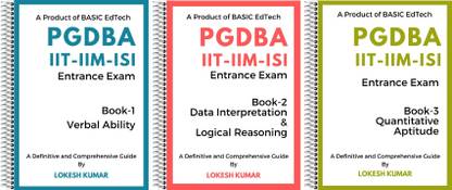 PGDBA (IIT-IIM-ISI) | Study Material for Entrance Exam | Computer-based Test (CBT) | Conducted by IITKgp, IIMC, and ISI Kolkata | Updated Version