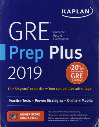 GRE PREP PLUs 2019