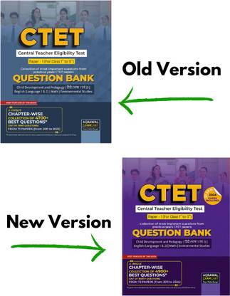Examcart CTET Paper 1 (Class 1 To 5) Math & EVS Question Bank for 2024 Exam in English