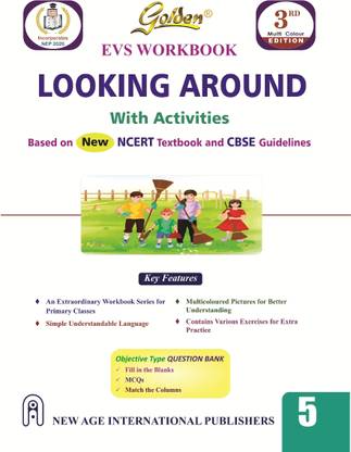Golden EVS Workbook Looking Around with Activities (Based on NCERT Textbook) for Class - 5