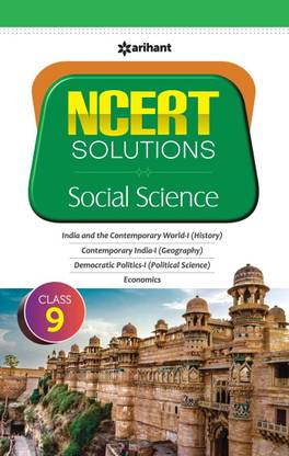 Arihant NCERT Solutions Guide Social Science Class 9 History, Geography, Political Science, Economics For CBSE Exam Preparation