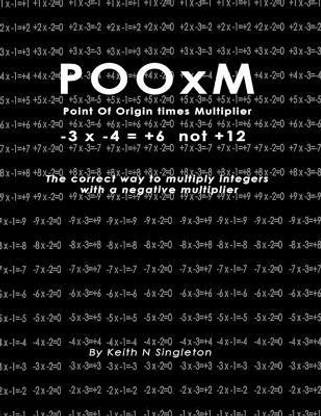 POOxM ( Point Of Origin times Multiplier) -3 x -4 = +6 not +12