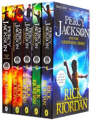 percy jackson book set