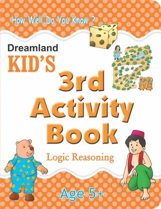 3rd Activity Book - Kid's Activity Books | More than 50 educational activities with 64 Pages