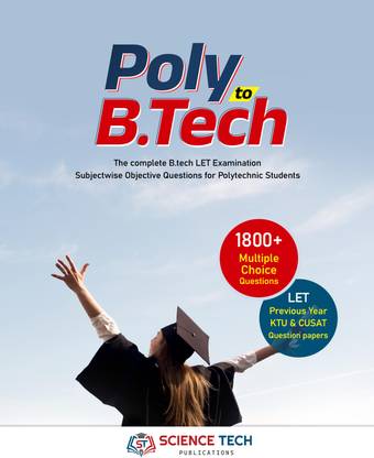 POLY to B.TECH  - The complete B.Tech LET Examination subject wise objective questions for polytechnic students