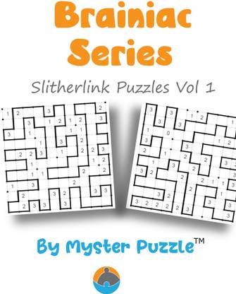 Brainiac Series Slitherlink Puzzles Vol 1