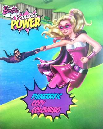 Barbie Princess power copy colouring