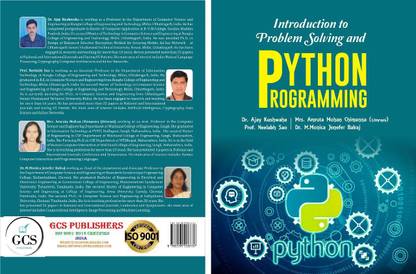 INTRODUCTION TO PROBLEM SOLVING AND PYTHON PROGRAMMING