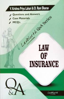 Law of Insurance | Questions and Answers with Case Materials, MCQ’s | Useful for Law Exam Preparation | Latest
