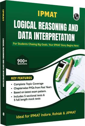 Pw Logical Reasoning and Data Interpretation Book for Ipmat 2026
