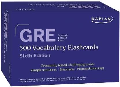 GRE Vocabulary Flashcards, Sixth Edition + Online Access to Review Your Cards, a Practice Test, and Video Tutorials