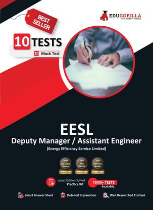 EESL Deputy Manager/Assistant Manager Recruitment Exam  - 2024 | 10 Full-length Mock Tests (1200+ Solved Questions) | Free Access to Online Tests