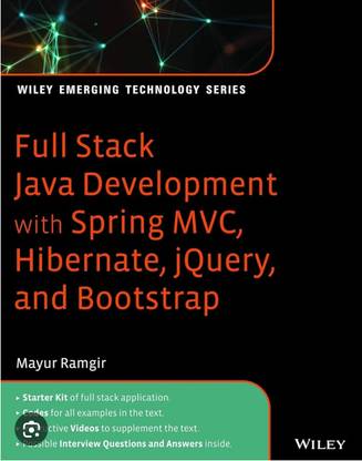 Full Stack Java Development with Spring MVC, Hibernate, jQuery, and Bootstrap