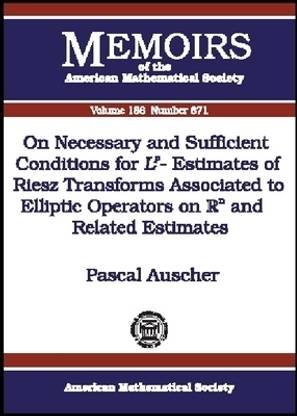 On Necessary and Sufficient Conditions for Lp-estimates of Riesz Transforms Associated to Elliptic Operators on Rn and Related Estimates