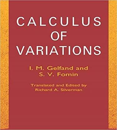 CALCULUS OF VARIATIONS
